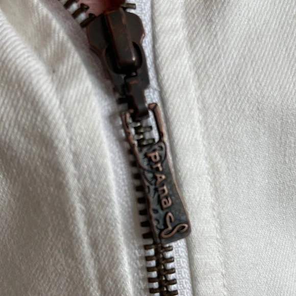 Prana‎  denim zip jacket Size Medium - Picture 4 of 11